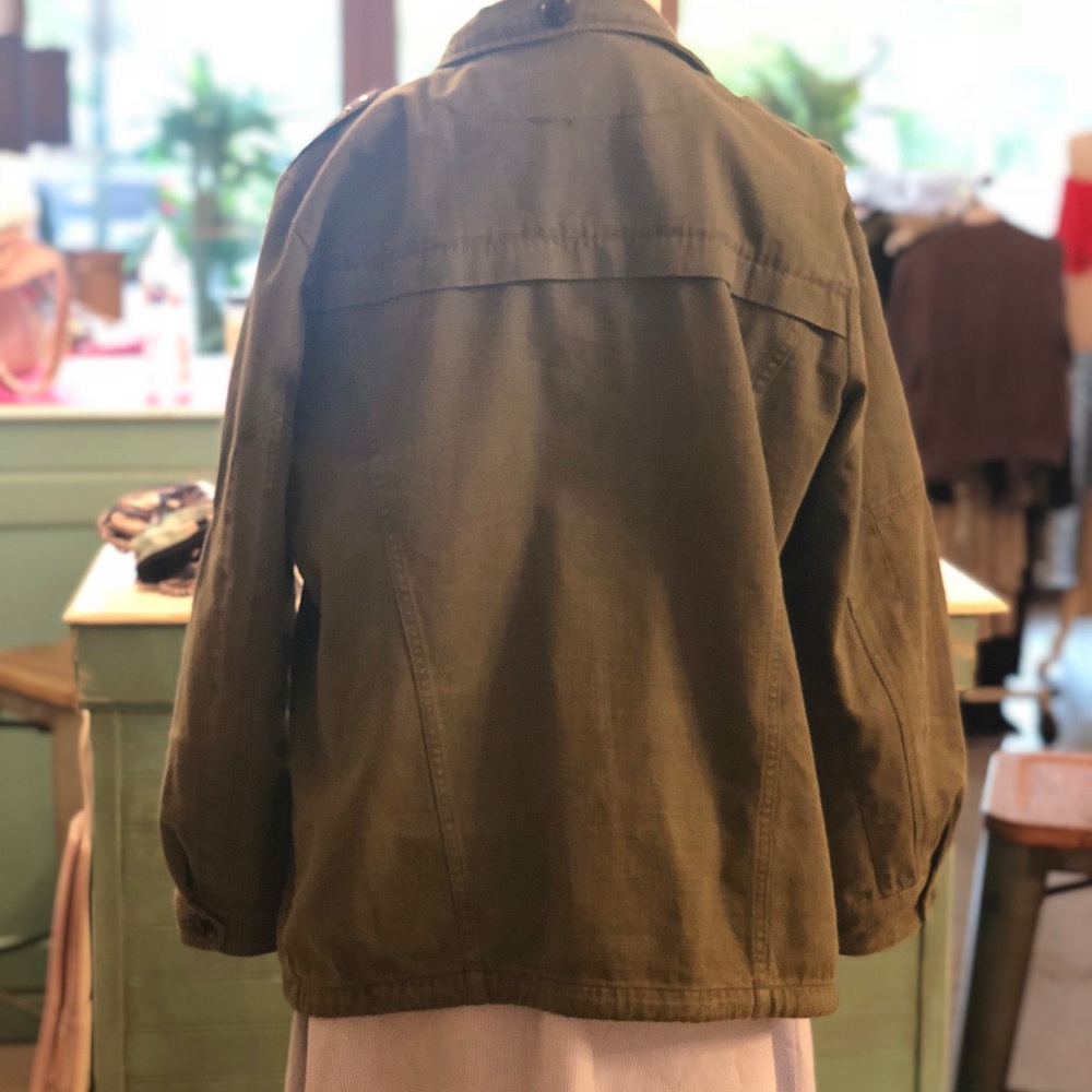 Green army jacket - Picture 3 of 3